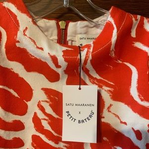 Dress 8 year old/ 125 cm, by French label Petit Bateau, brand new with tags